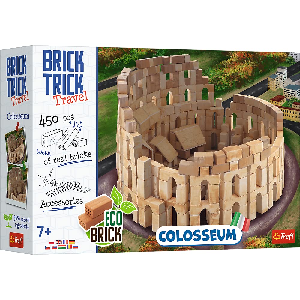 Set de construit din caramidute Colosseum 450 piese- Brick Trick