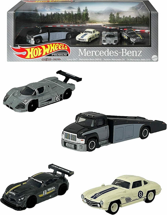 Set Premium Hot Wheels Mercedes-Benz