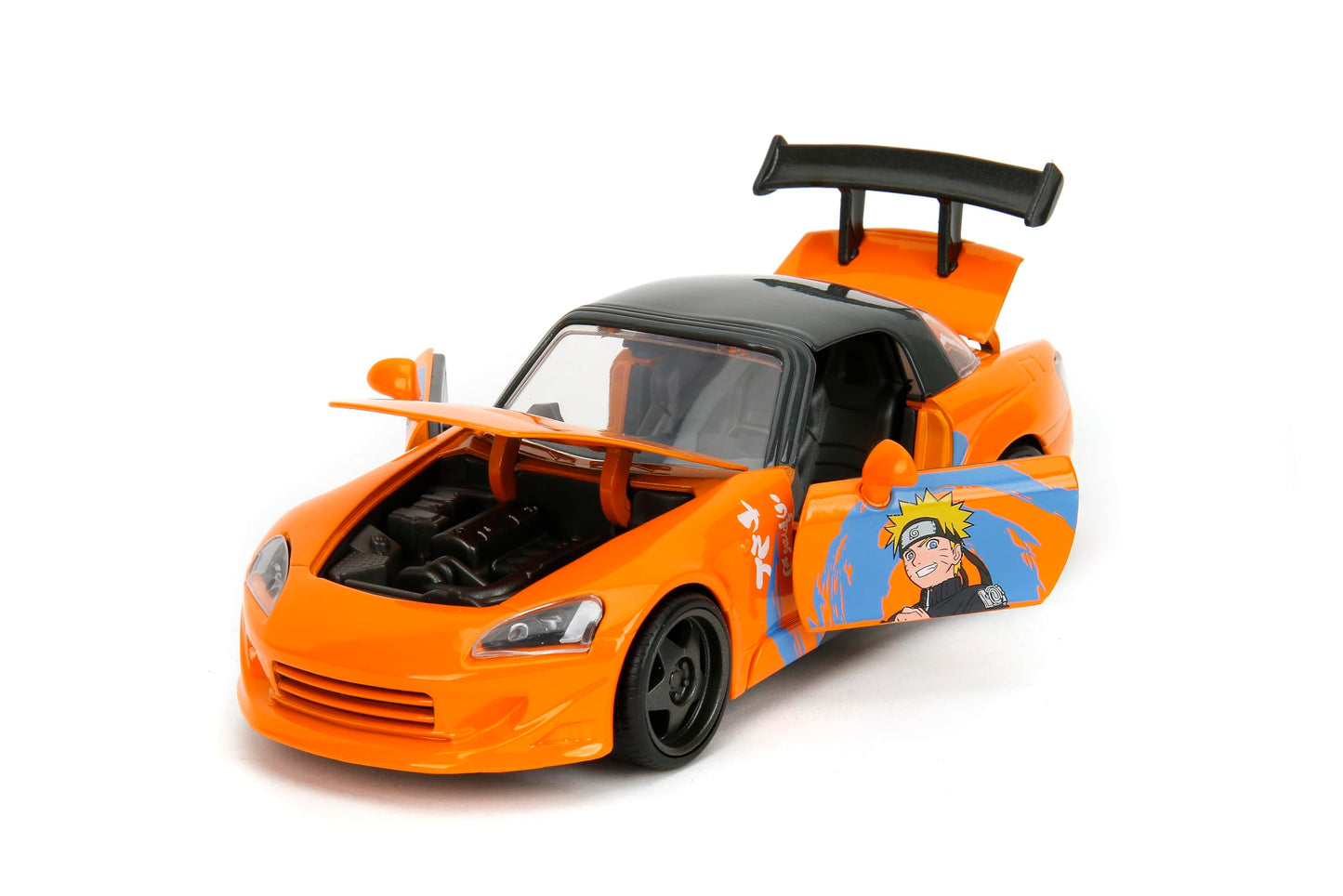 Honda S2000 si figurina Naruto - 1/24 Jada