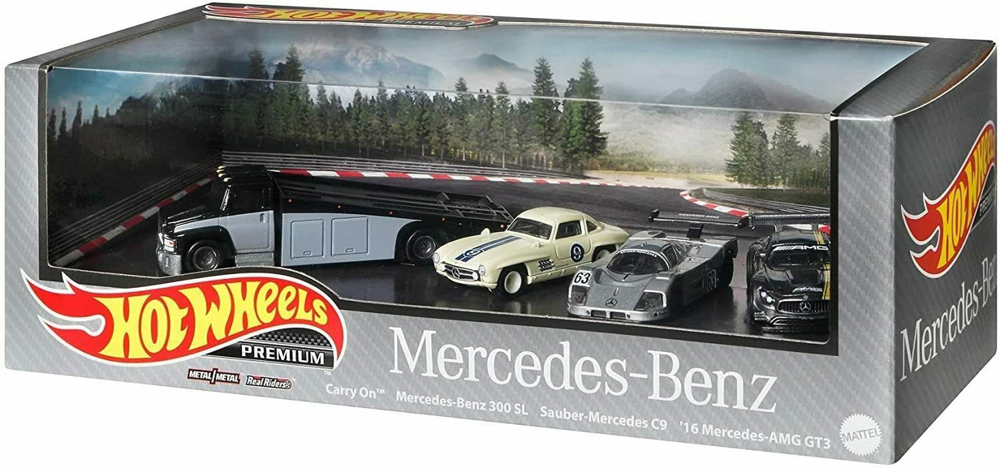 Set Premium Hot Wheels Mercedes-Benz