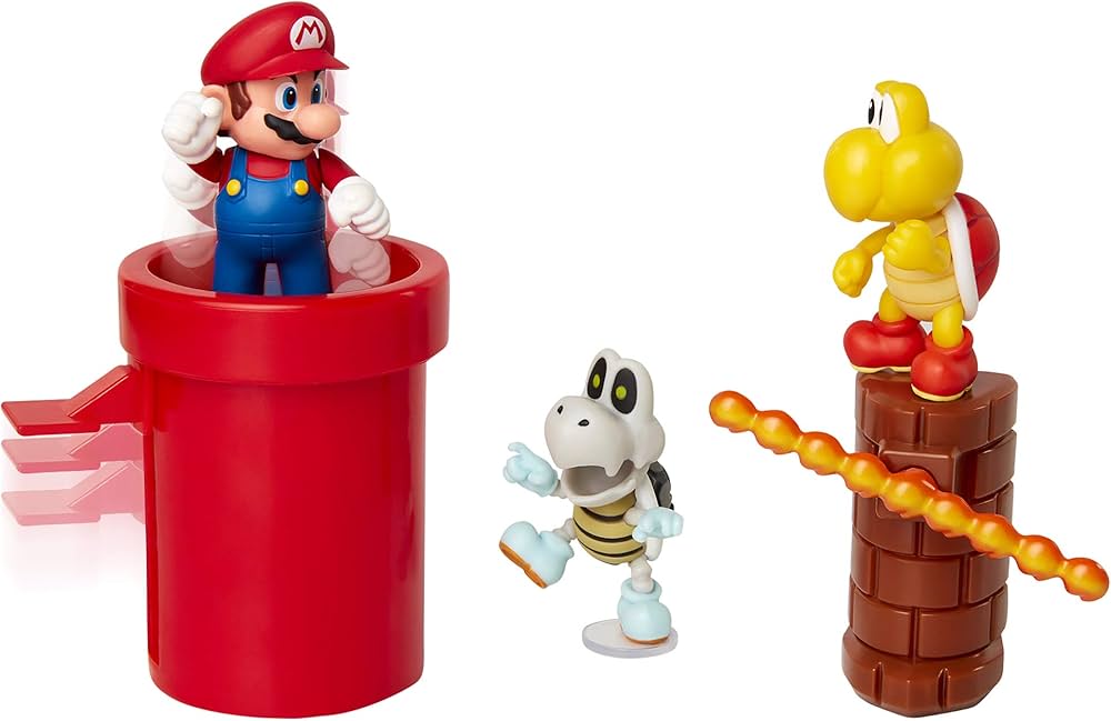 Set figurine Mario - Diorama Set