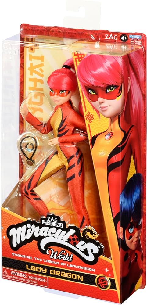 Papusa Miraculous - Lady Dragon Shanghai 26 cm