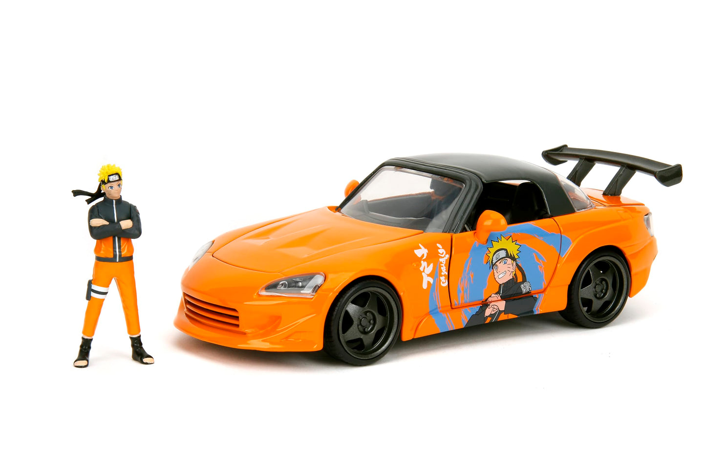 Honda S2000 si figurina Naruto - 1/24 Jada