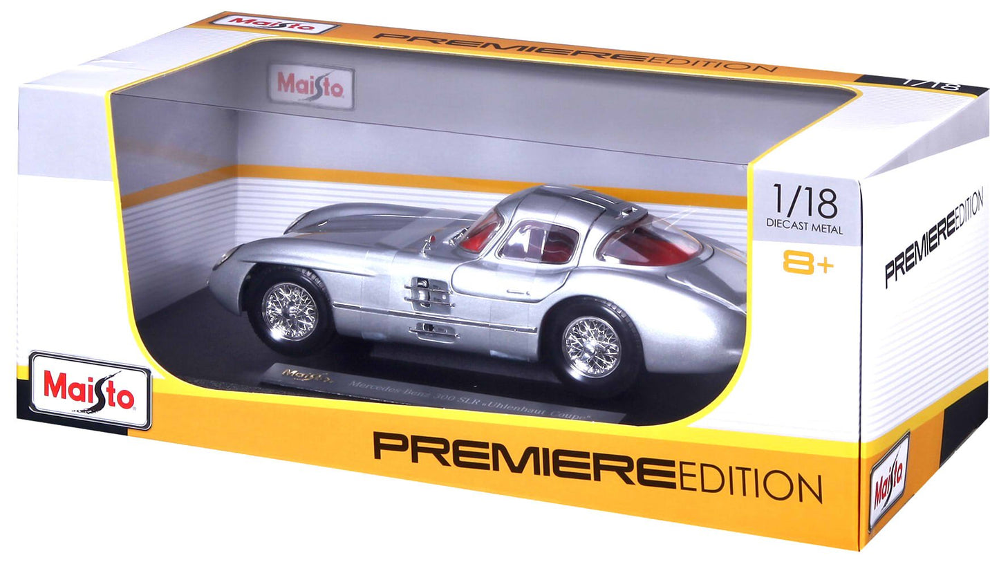 Mercedes-Benz 300 SLR Uhlenhaut Coupe - 1/18 Maisto Premiere Edition