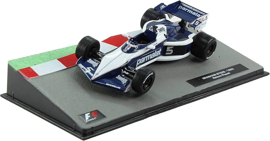 Formula 1 Brabham BT52B - 1983 Nelson Piquet cu vitrina plexiglass - 1/43 Altaya