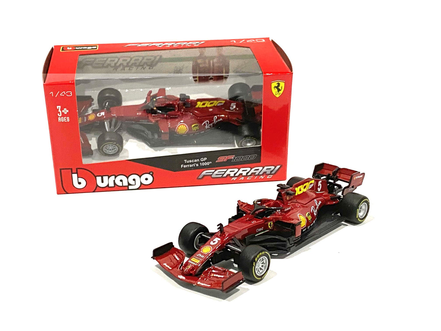 Formula 1 Ferrari Tuscan Gp Ferrari's 1000 - 1/43 Bburago