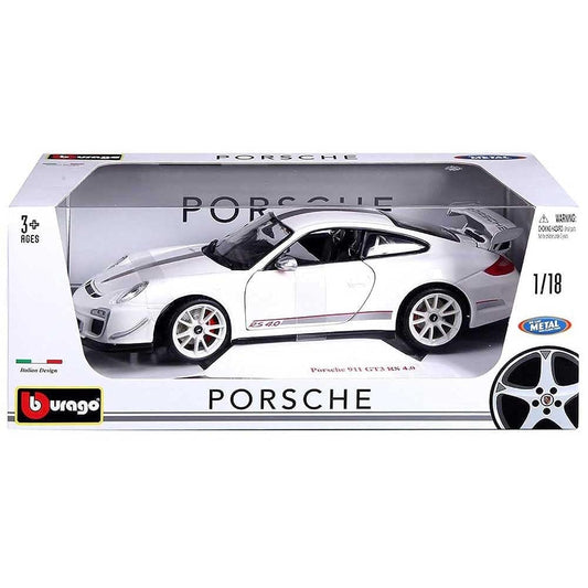 Porsche 911 GT3 RS 4.0 alb - 1/18 Bburago