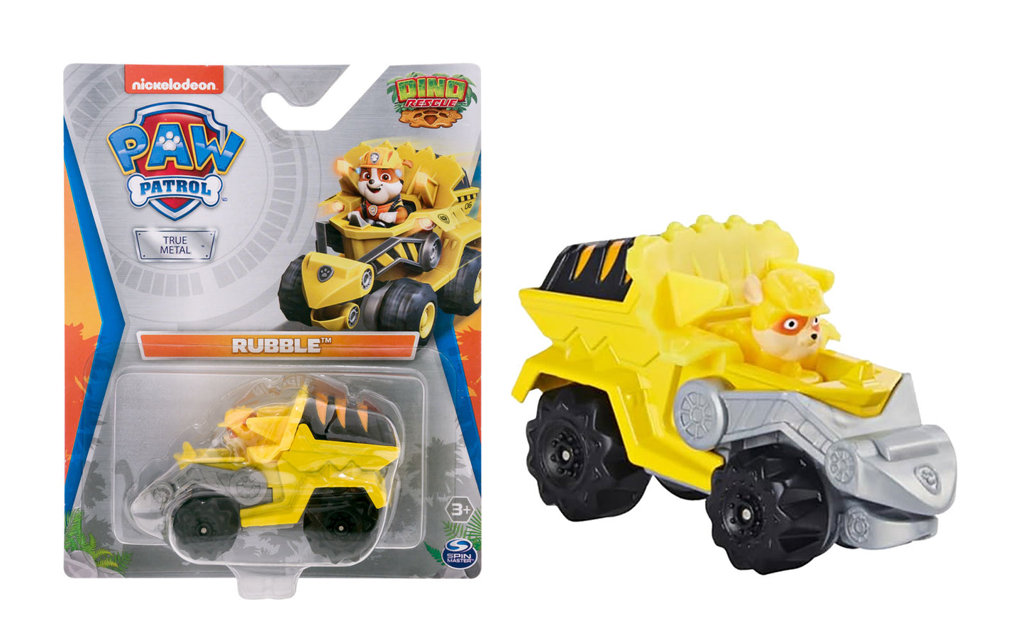 Masinuta Rubble Dino Rescue 8cm - Paw Patrol