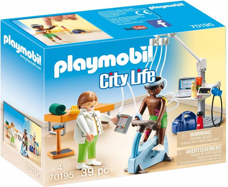 Playmobil 70195 City Life Hospital - Terapeut fizic