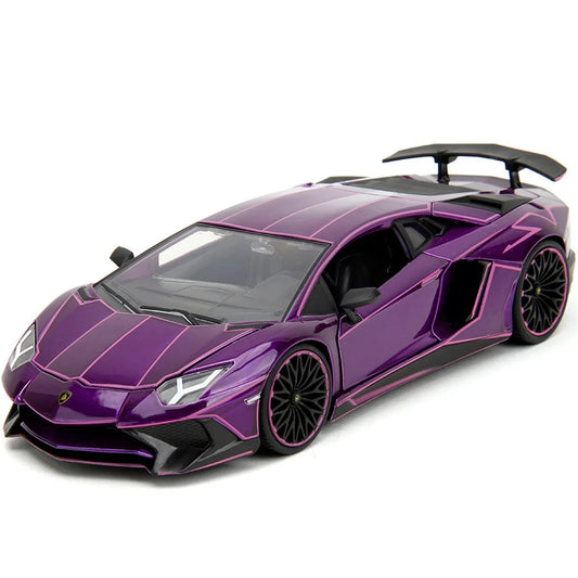 Lamborghini Aventador SV Pink Slips - 1/24 Jada