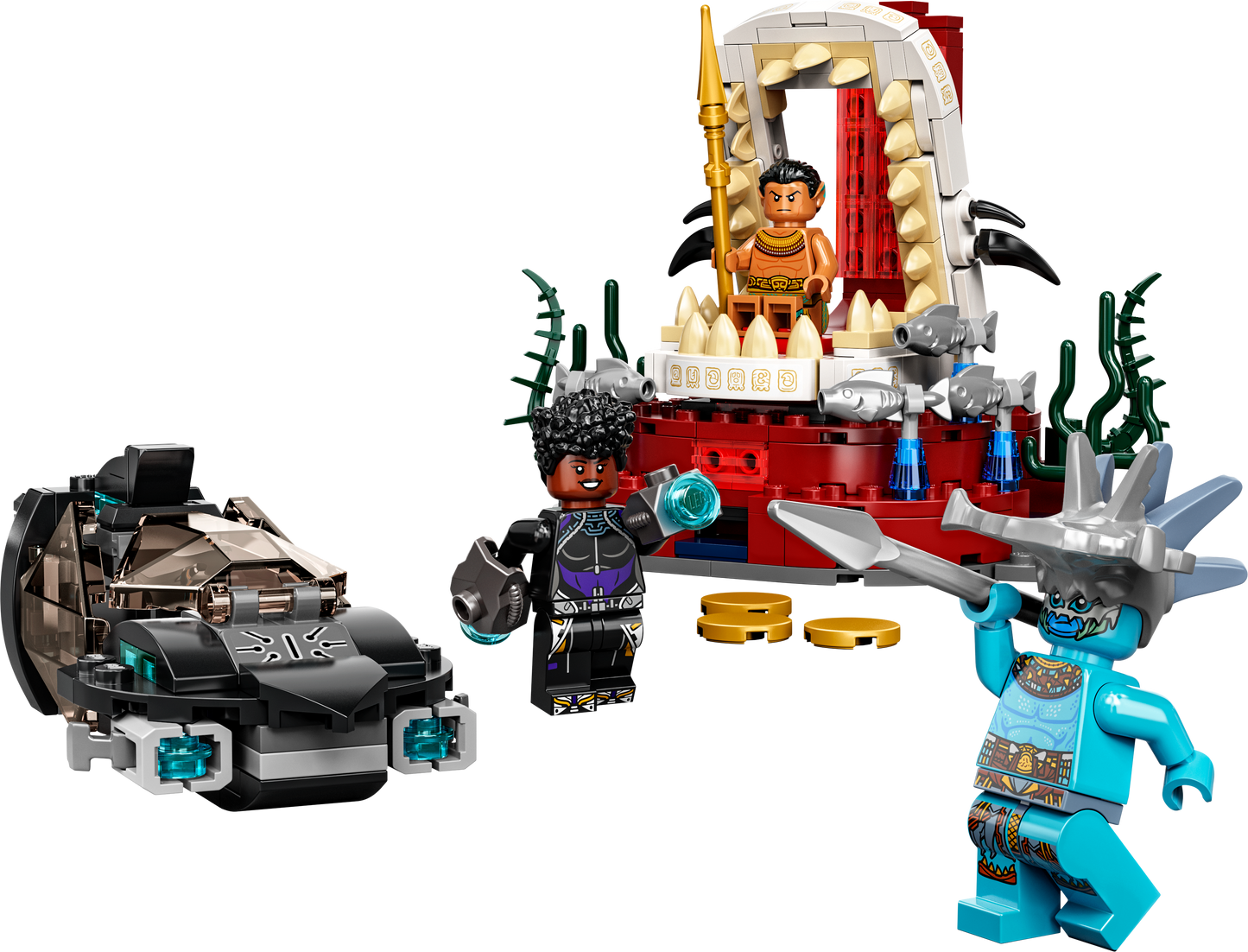 LEGO SUPER HEROES 76213 - Sala tronului regelui Namor ( 355 piese )