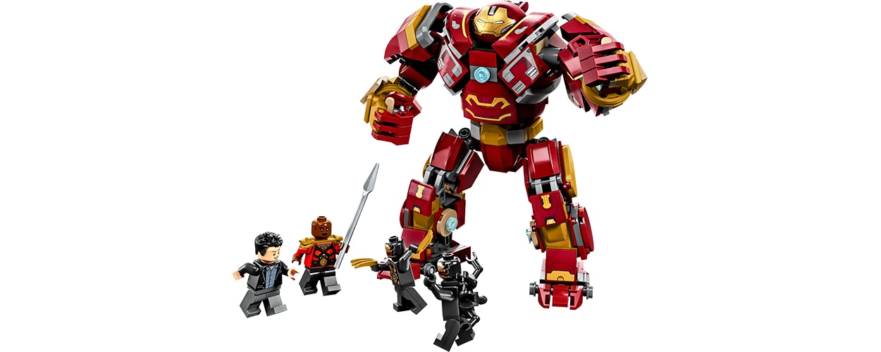 LEGO Marvel 76247  Hulkbuster - Batalia din Wakanda (385 piese)