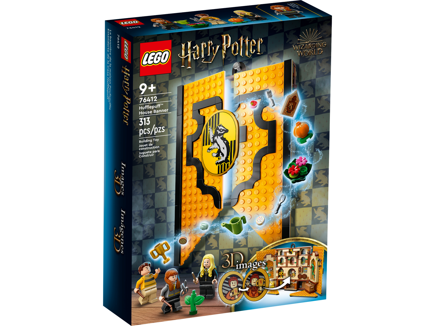 LEGO Harry Potter 76412 - Bannerul casei Hufflepuff (313 piese)