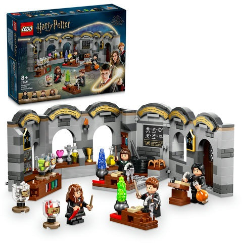 LEGO Harry Potter 76431 - Castelul Hogwarts:  Lectia de potiuni (397 piese)