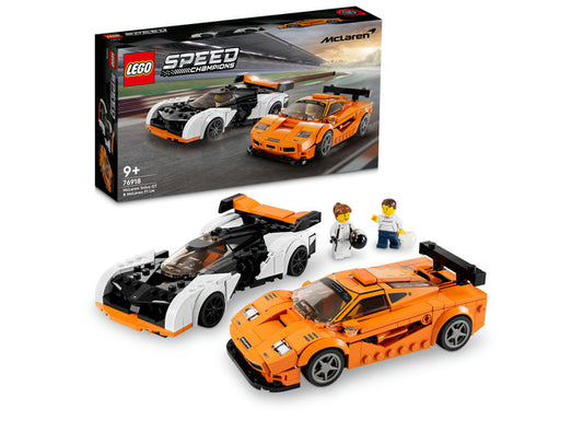 LEGO SPEED CHAMPIONS 76918 - McLaren Solus GT si McLaren F1 LM