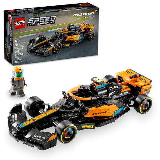 LEGO Speed Champions 76919 - Masina de curse McLaren de Formula 1 2023