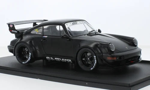 Porsche RWB Darth Vader 2022 negru mat - 1/18 Solido