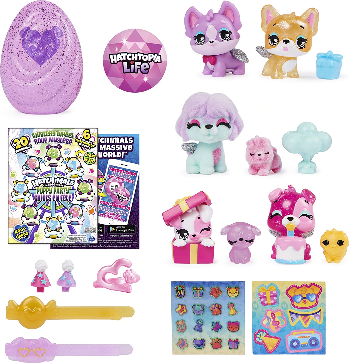 Hatchimals Colleggtibles cu 20 de surprize