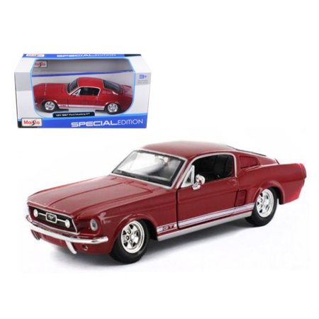 Ford Mustang GT 1967 (rosu) - 1/24 Maisto