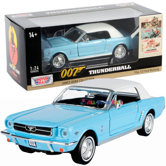 Ford Mustang 1964 James Bond 007 Thunderball  - 1/24 Motormax