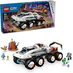 LEGO City 60432 - Rover de Comanda si Incarcator cu Macara (758 piese)