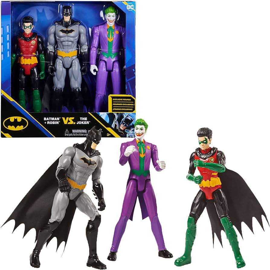 Set 3 figurine - Robin,Batman si Joker (aprox.30cm)