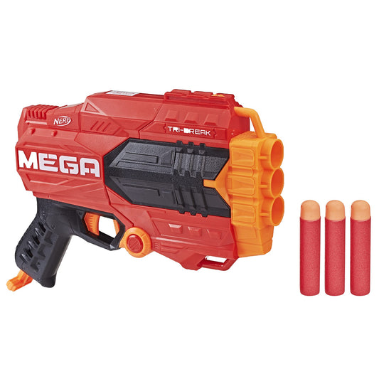 Pistol de jucarie Nerf Mega TRI BREAK cu 3 gloante