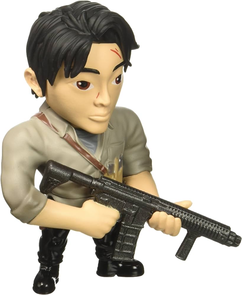 Figurina metalica 10cm The Walking dead amc - Glenn Rhee