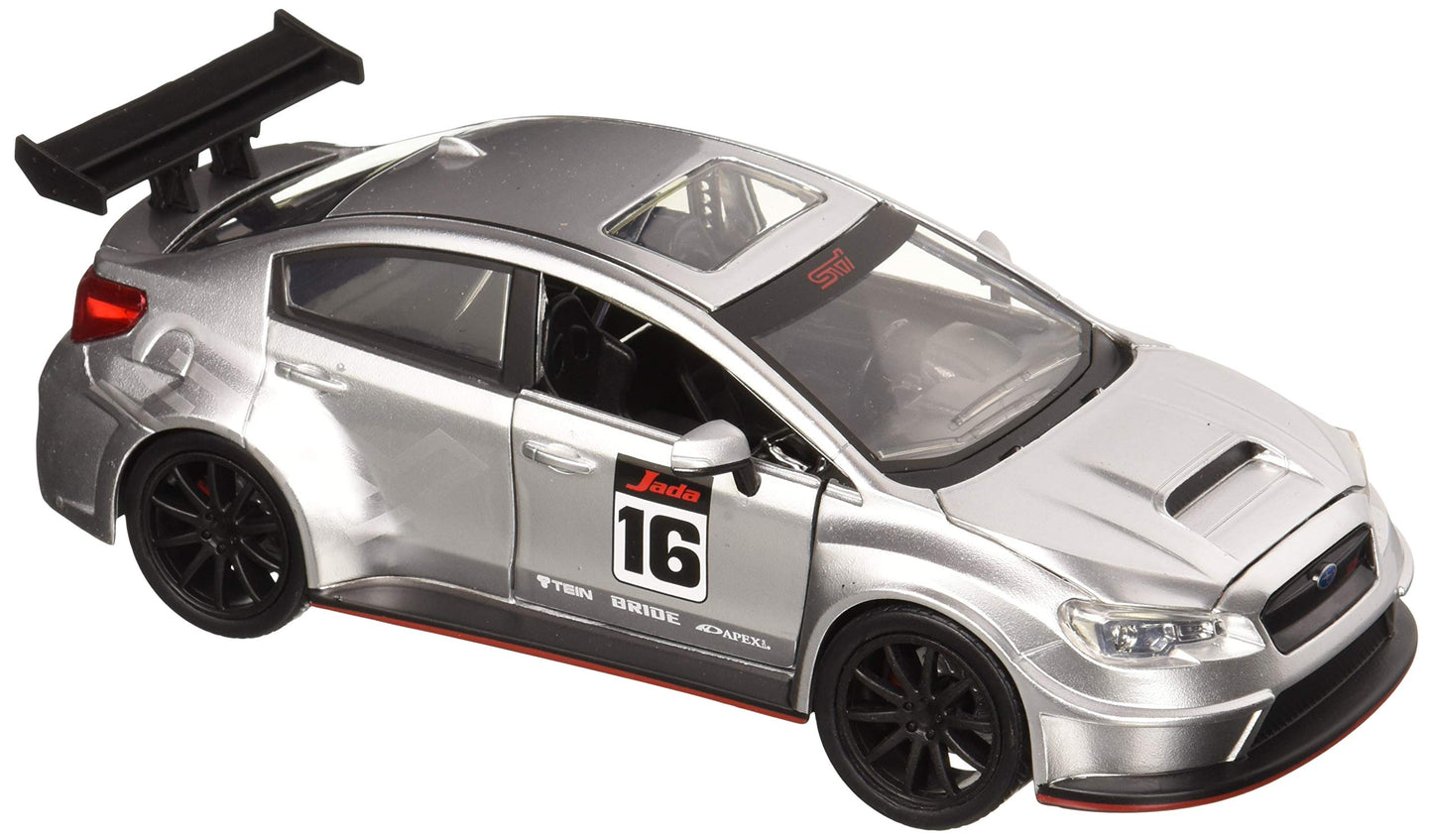 Subaru Wrx Sti Widebody gri - 1/24 Jada