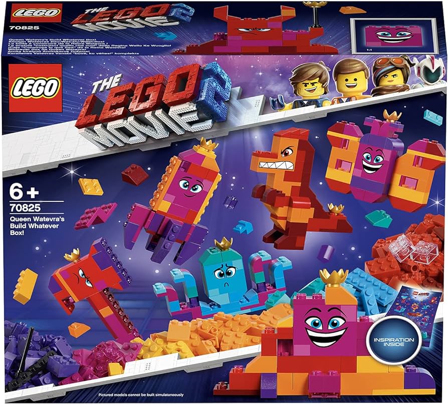 LEGO MOVIE 70825 - Cutia de constructie a Reginei Watevra