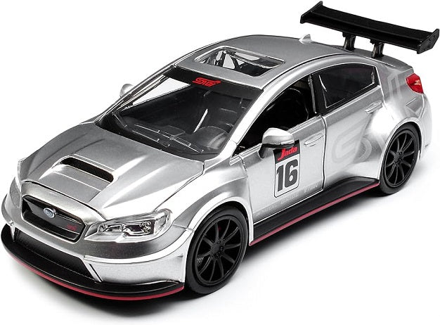 Subaru Wrx Sti Widebody gri - 1/24 Jada