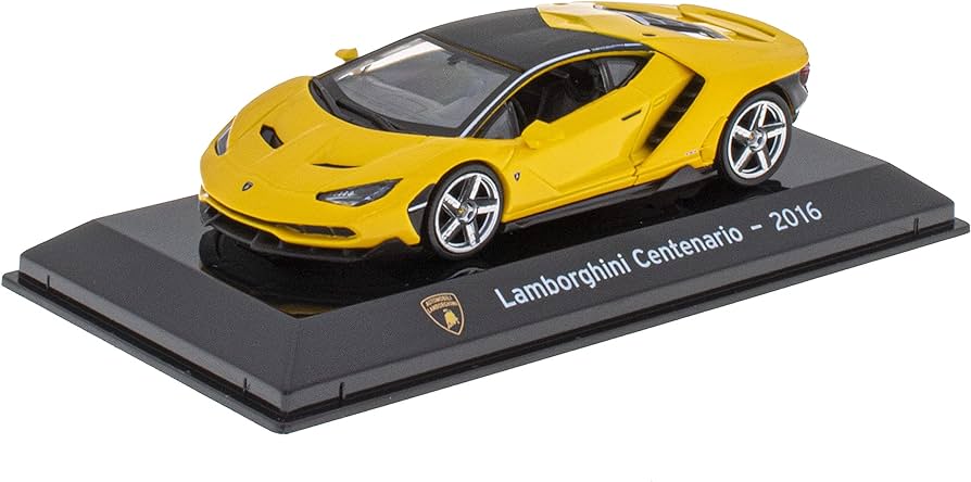 Lamborghini Centenario 2016 cu vitrina plexiglass - 1/43 Altaya