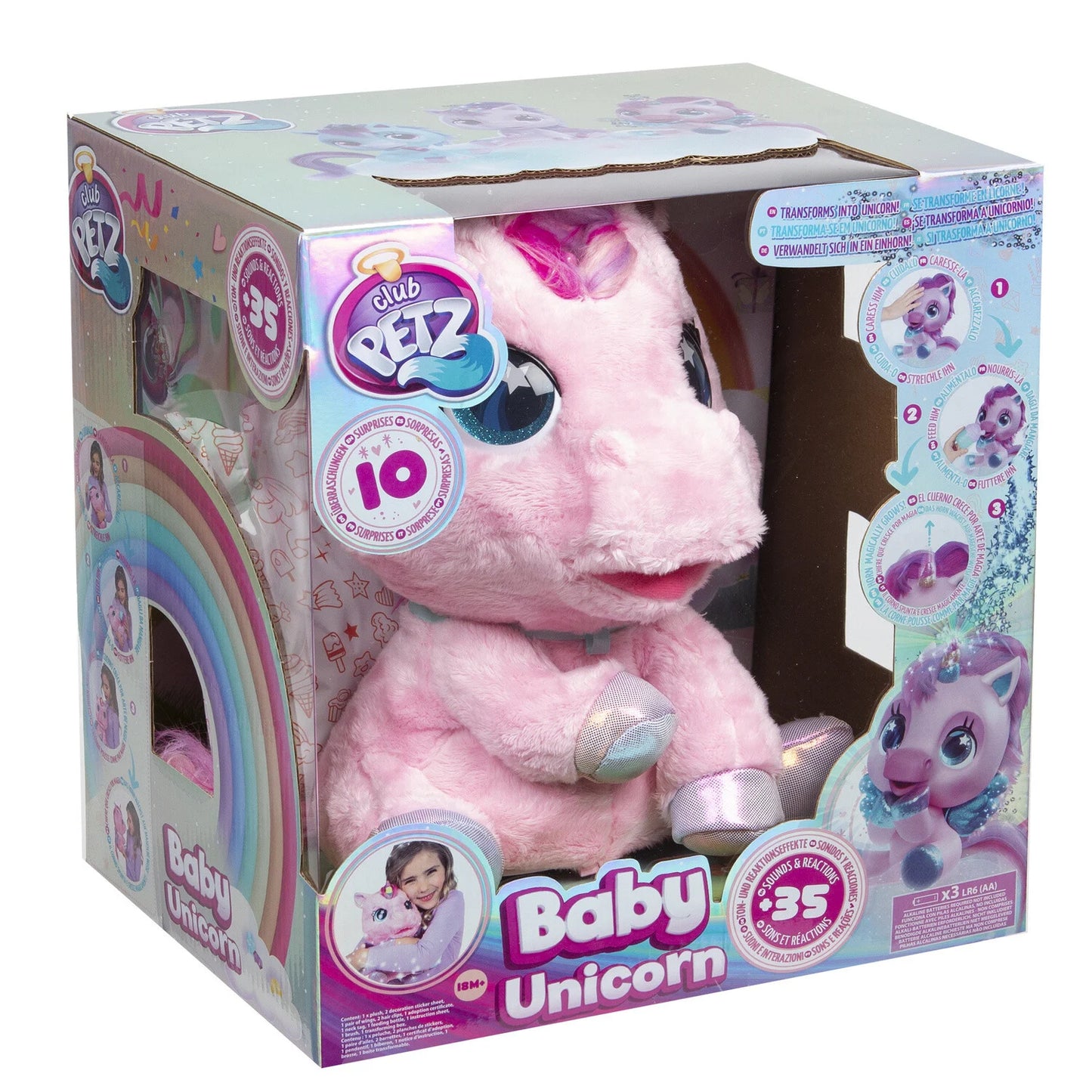 Baby Unicorn interactiv - Club Petz