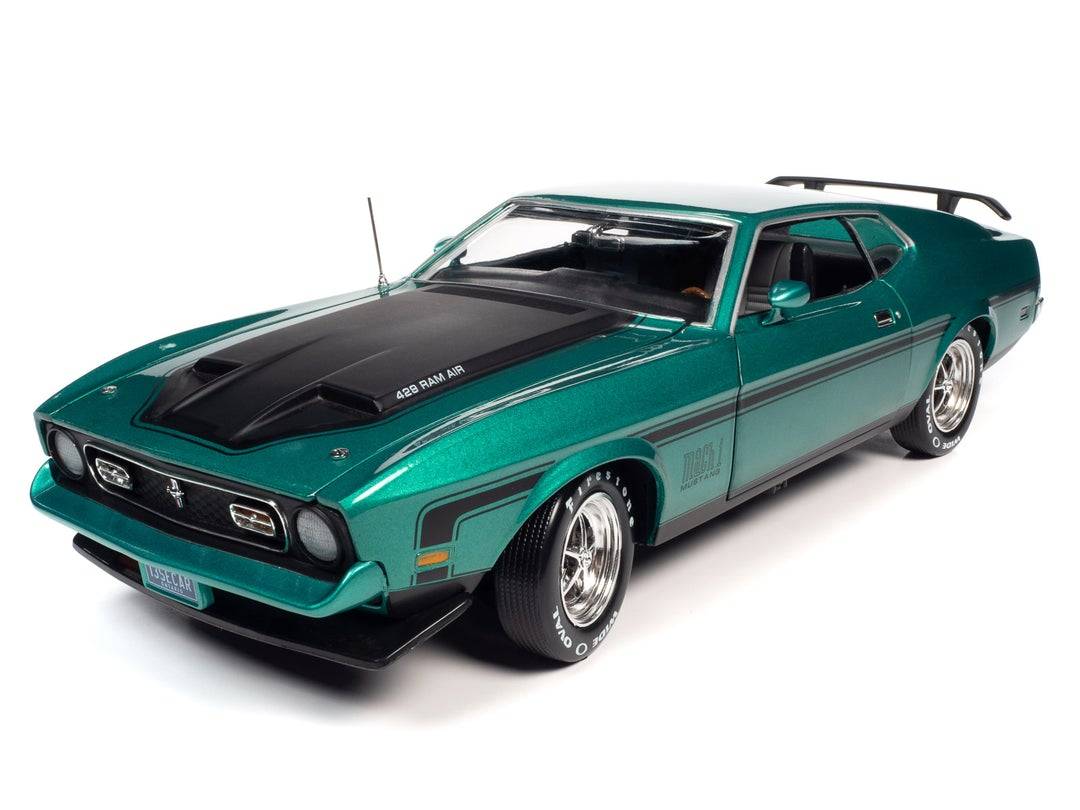 Ford Mustang Mach 1 Grabber Green 1971 - 1/18 Sun Star