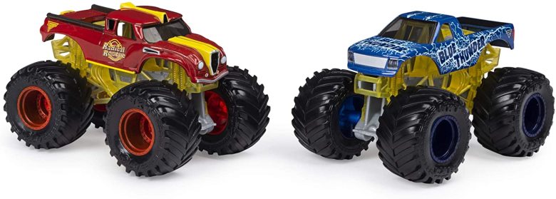 Set 2 masini Monster Jam,  Radical Rescue si Blue Thunder - 1/64