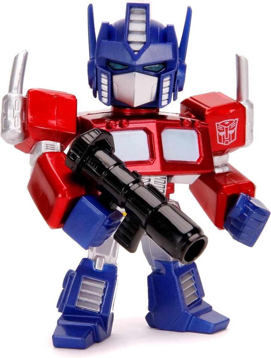 Figurina metalica Transformers Optimus Prime 10cm cu accesorii - Jada