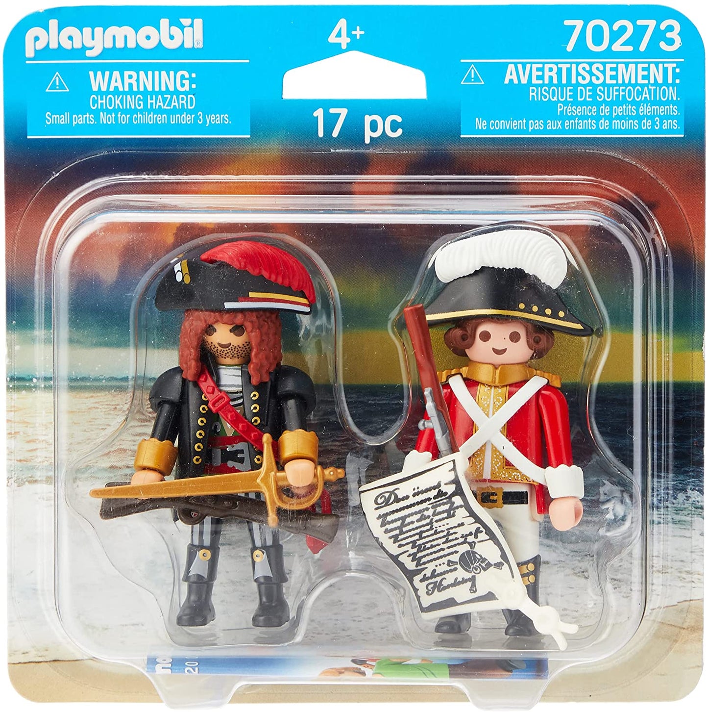 Playmobil Pirates 70273 - Pirat si soldat