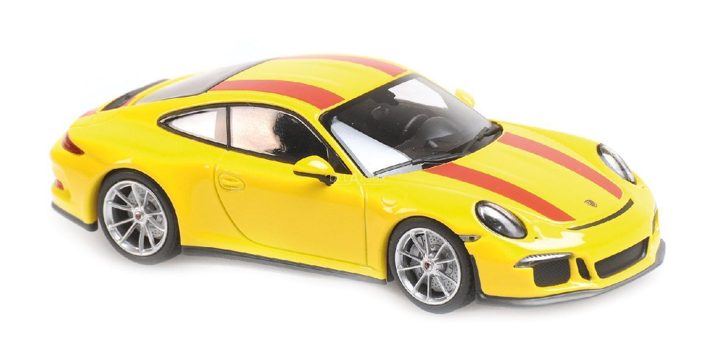 Porsche 911 R 2016 cu vitrina plexiglass - 1/43 Minichamps