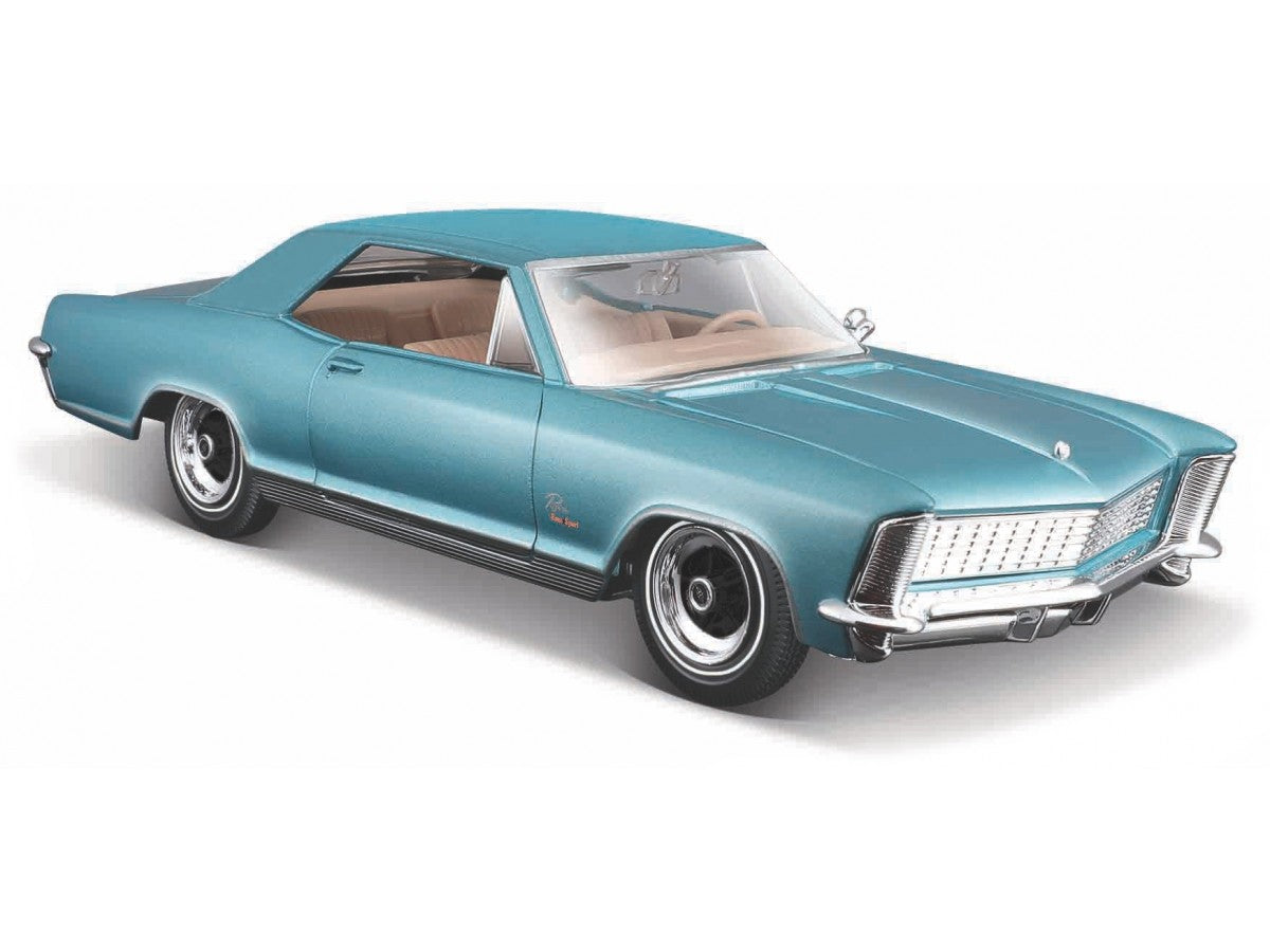 Buick Riviera 1965 turquoise - 1/26 Maisto