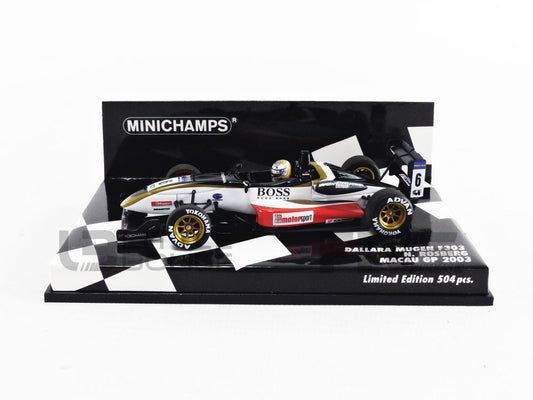 Formula 1 Dallara Mugen F303 N.Rosberg Macau GP 2003 LIMITED EDITION 504 pcs - 1/43 Minichamps