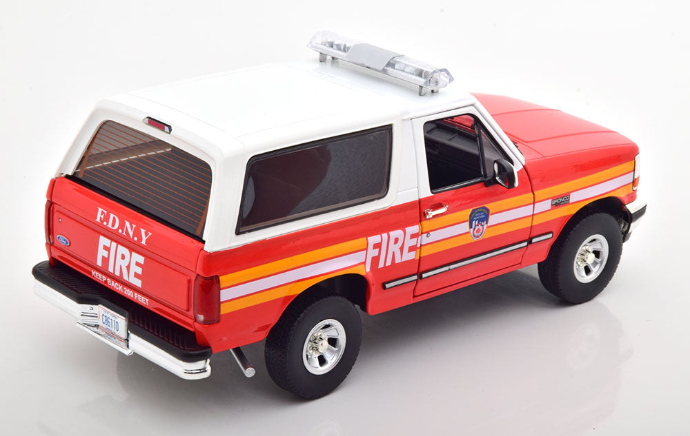 Ford Bronco Fdny 1996 The Official Fire Department of New York City - 1/18 Greenlight