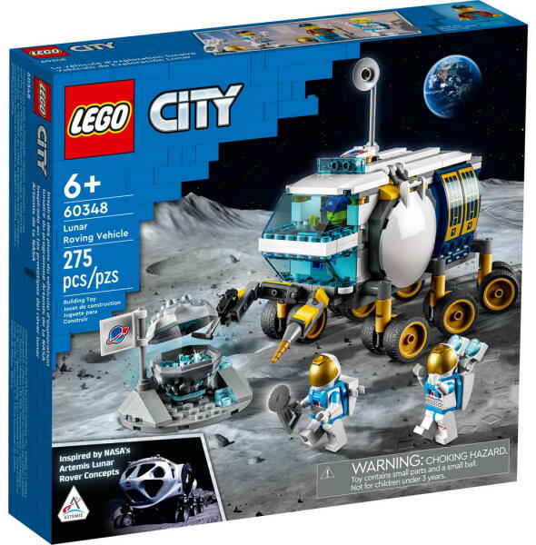 LEGO CITY 60348 - Vehicul de recunoastere selenara