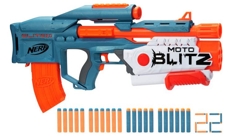 Blaster Nerf Elite 2.0 Motoblitz  cu 22 proiectile