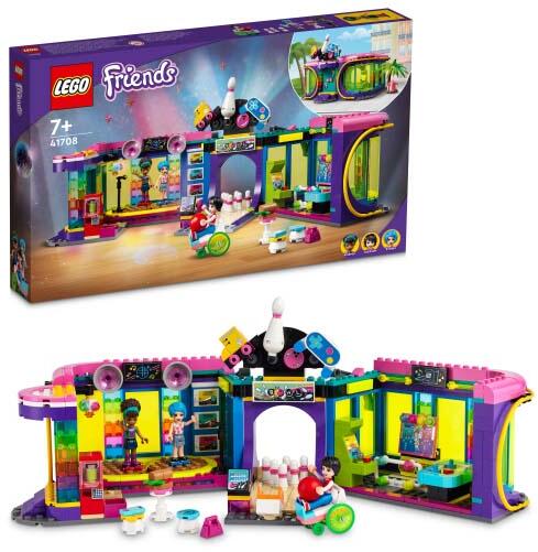 LEGO Friends 41708 - Galeria disco cu jocuri electronice (642 piese)