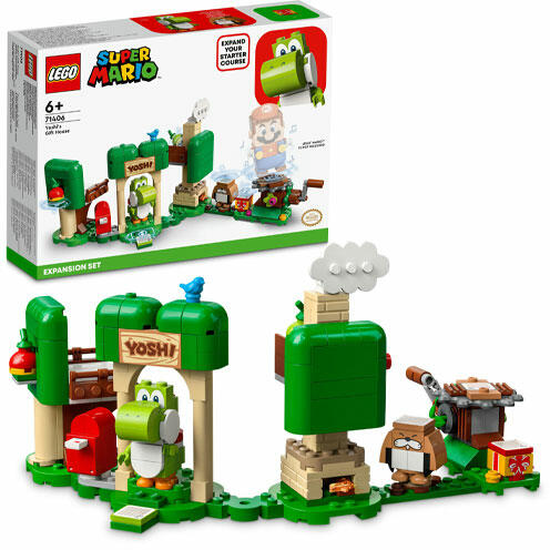 LEGO SUPER MARIO 71406 - Casa cu cadouri a lui Yoshi