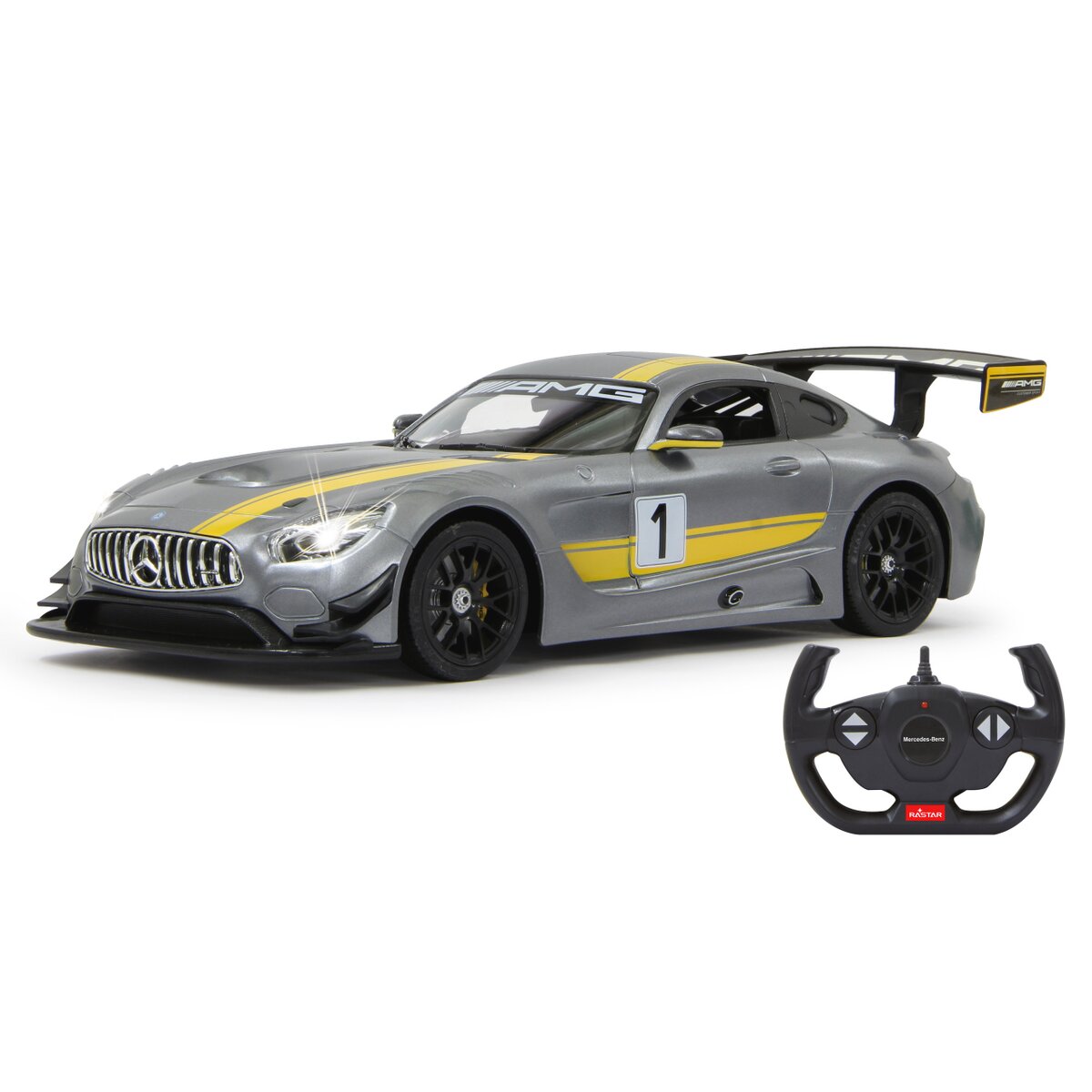 Mercedes AMG GT3 cu telecomanda - 1/14 Rastar