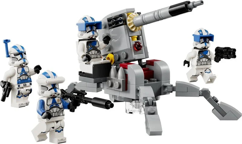 LEGO Star Wars 75345 - Pachet de lupta Clone Troopers divizia 501  (119 piese)