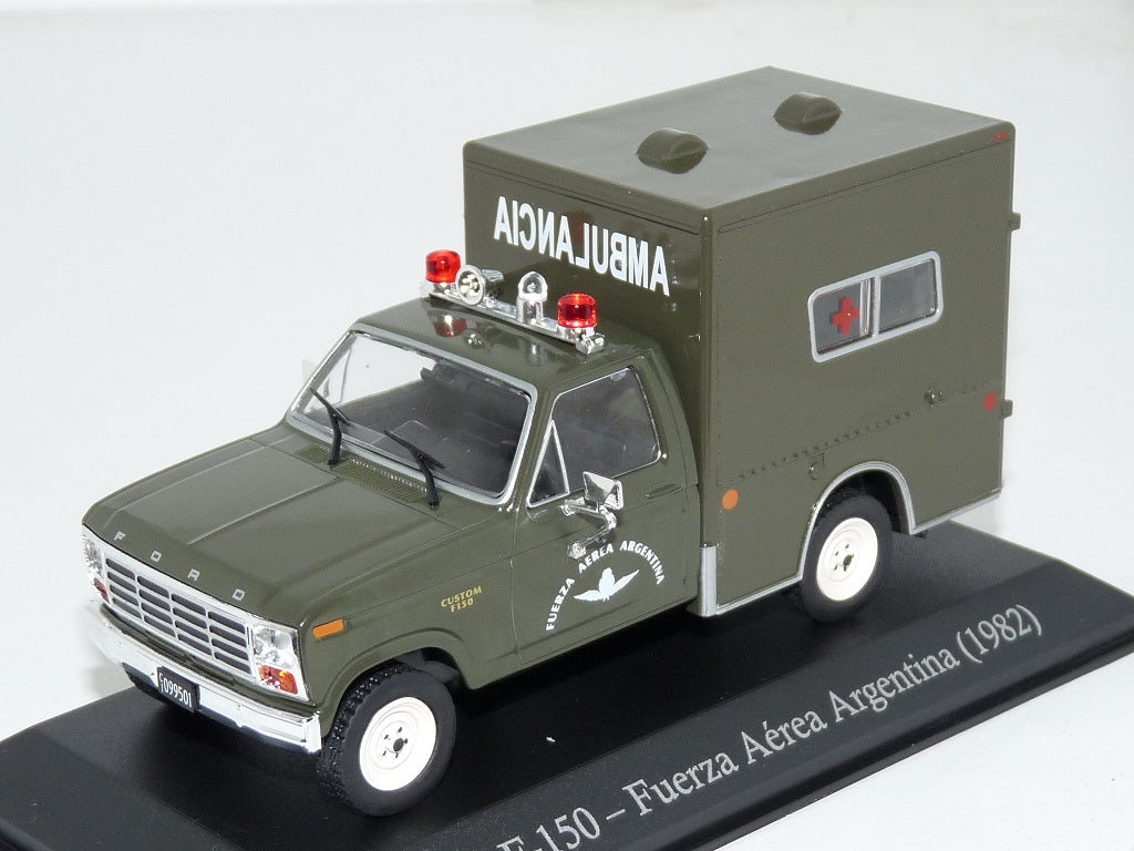 Macheta Ford F-150 Fuerza Aerea Argentina 1982 - 1/43 Altaya