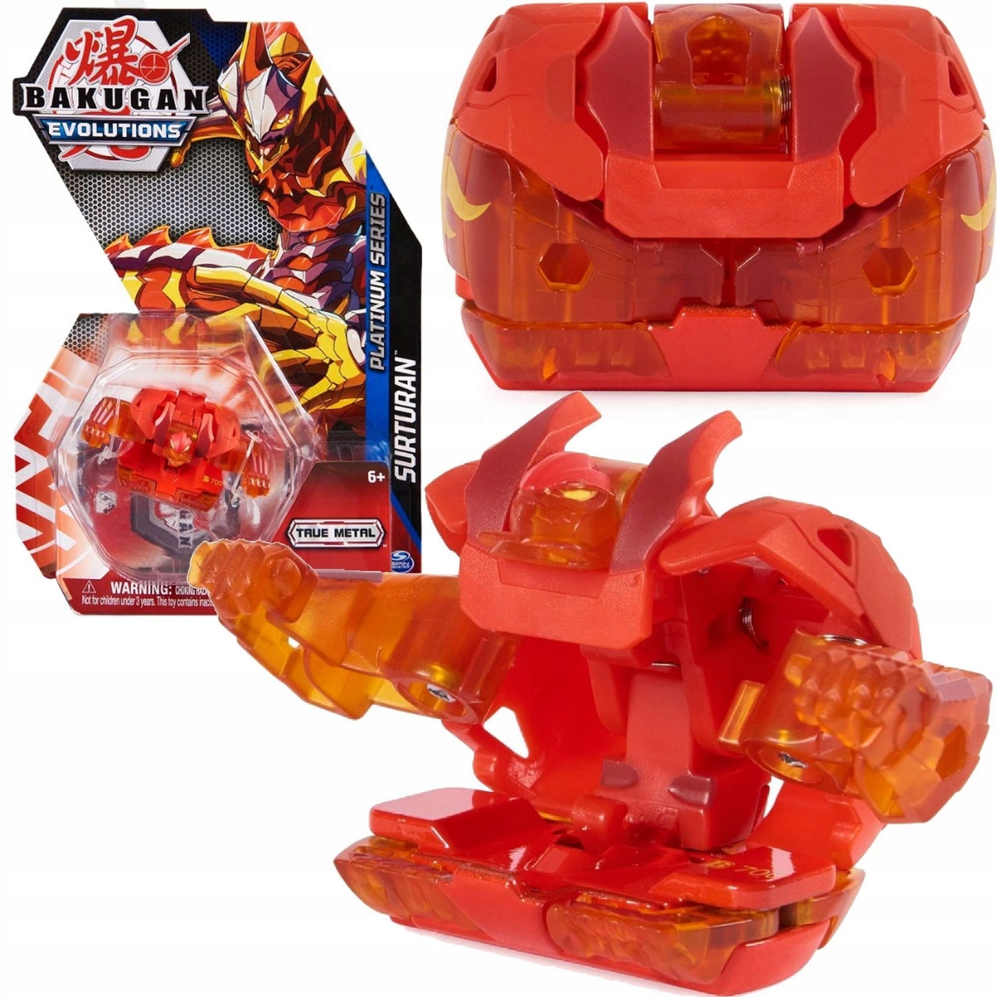 Figurina Bakugan Platinum Series - Surturan