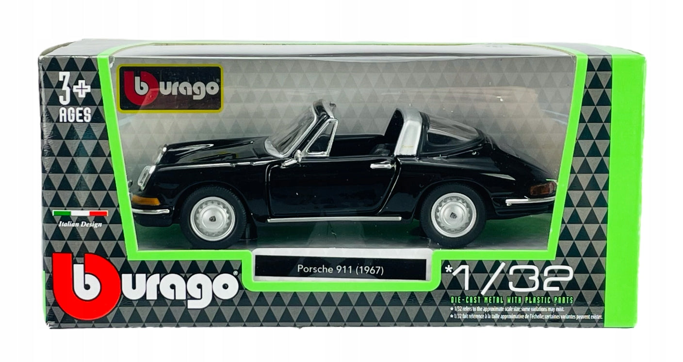 Porsche 911 negru 1967 - 1/32 Bburago